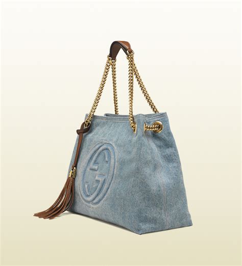 gucci soho bag large|gucci soho denim bag.